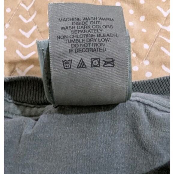 Vtg Harley Davidson T-Shirt Large Green 2006 Santa Barbara California USA Z - Picture 6 of 13